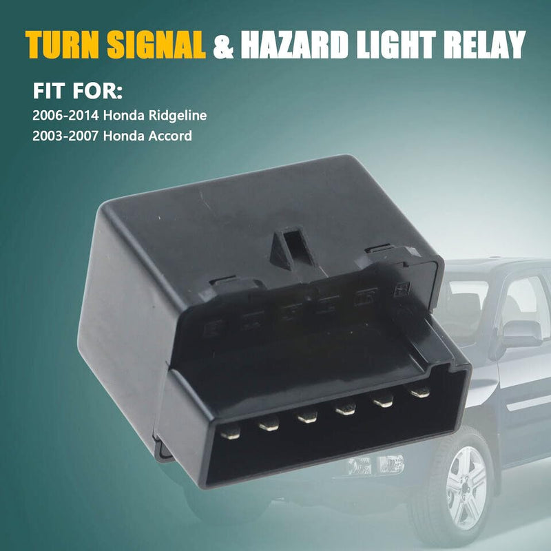 38300-SDB-A03 LED Hazard Warning & Turn Signal Flasher Relay Assembly Compatible with 2005-2011 MDX TL TSX Compatible with 2012-2014 Accord Hybird Odyssey Ridgeline All Models