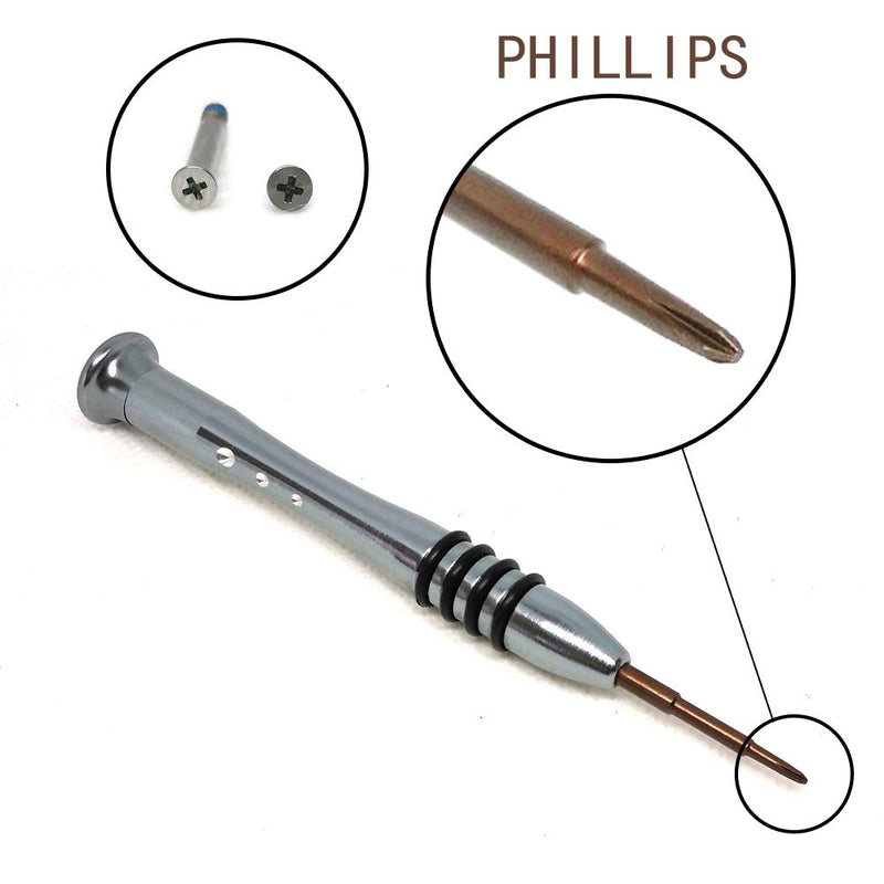 2 Sets Replacement Screws with Screwdriver for MacBook Pro 13" 15" 17" A1278 A1286 A1297 2009-2012, Unibody Bottom Case Cover Phillips Repair Tool Kit Notebook Laptop PC Computer Screw