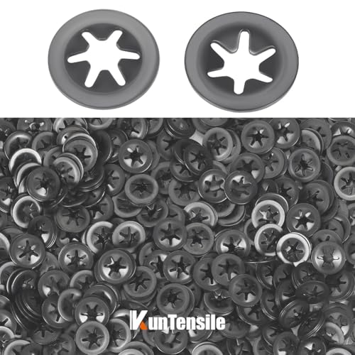 Internal Tooth Star Lock Washers, ID 12mm x OD 25mm Push Nuts 150pcs φ 12×25mm Mn Steel Regular