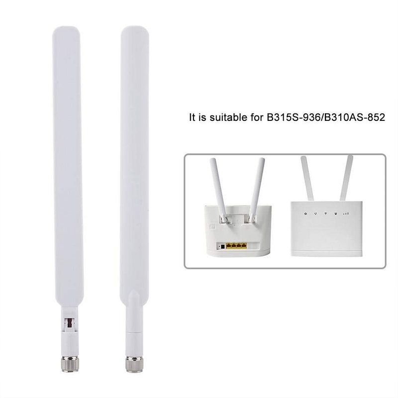 2PCS Router Antenna,2X 5dBi 4G LTE Antenna, Gain Antenna with SMA Connector, Antenna, Antenna for Huawei B310/B593/B315s/E5186s CPE Router