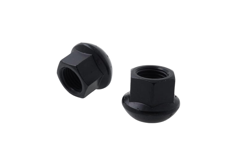 20 Pcs Ball Seat Open End Lug Nuts 14x1.5 Black Replacement for Porsche Wheels