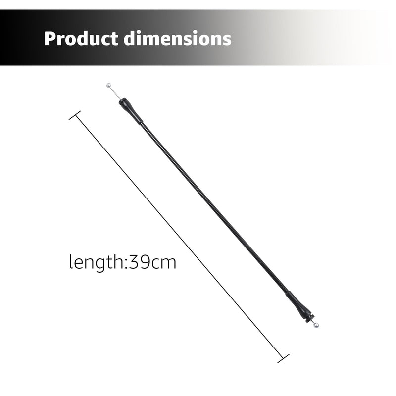 2 Packs of Aftermarket Tailgate Cable for 1997-2002 Expedition Replaces F2UZ-15264A65-B F2UZ15264A65B Rear Door Latch Cable