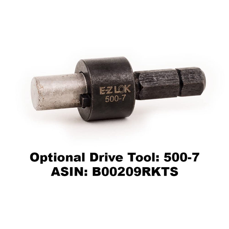 E-Z LOK - 303-820 E-Z Lok Externally Threaded Insert, 303 Stainless Steel, 1/2"-20 Internal Threads, 3/4"-10 External Threads, 0.656" Length, Made in US (Pack of 5) 1/2"-20 IT, 3/4"-10 ET, 0.656" L Pack of 5