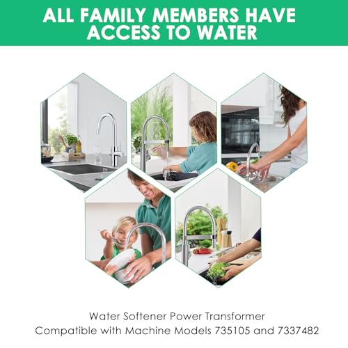Mrgru 24V 7351054 Replacement Power Transformer for Kenmore Whirlpool Morton Water Softeners Machine Models 7351054 and 7337482 Power Supply Adapter
