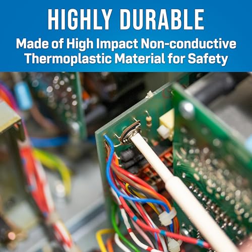 Jonard AT-6241/10 Thermoplastic 2-in1 Nonconductive Alignment Tool, 7" Length (Pack of 10) Double Slotted 7" (177.8 mm)