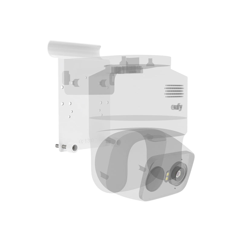 Vinyl Siding No Drill Mount for eufy Security eufyCam C37/C31 &Tapo Camera (White)
