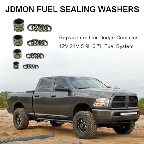 8mm 10mm 12mm 14mm Fuel Sealing Washers Replacement for Dodge Cummins
