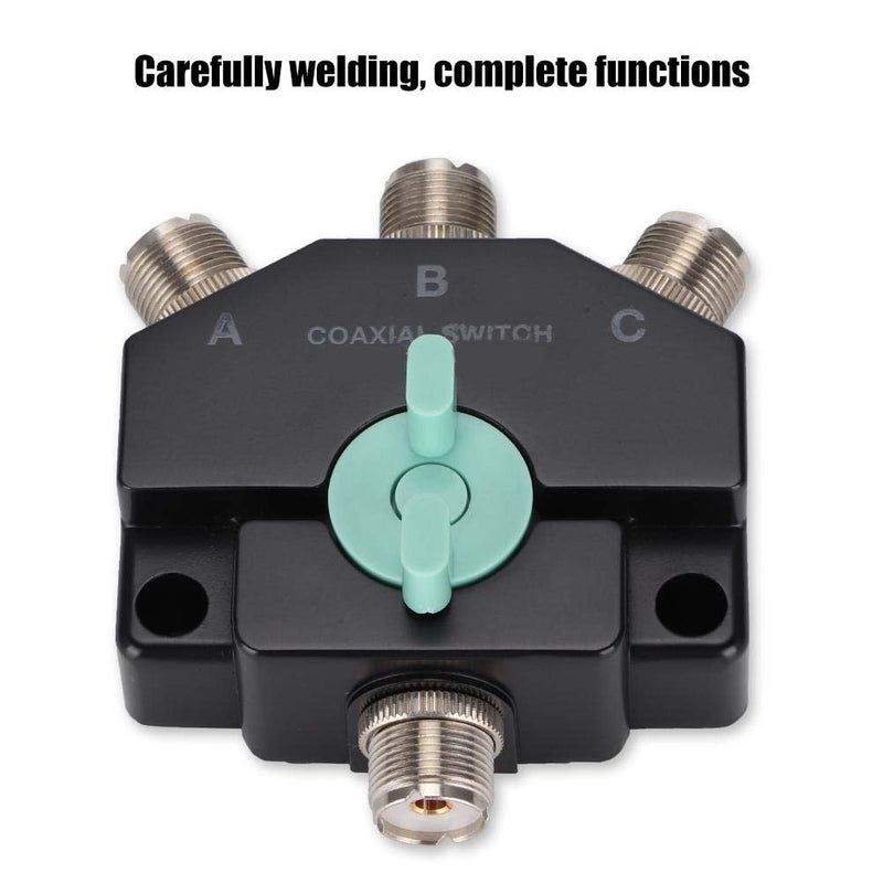 Heavy Duty Coax Switch Antenna Short- Base with 3 Port Antenna Repeater