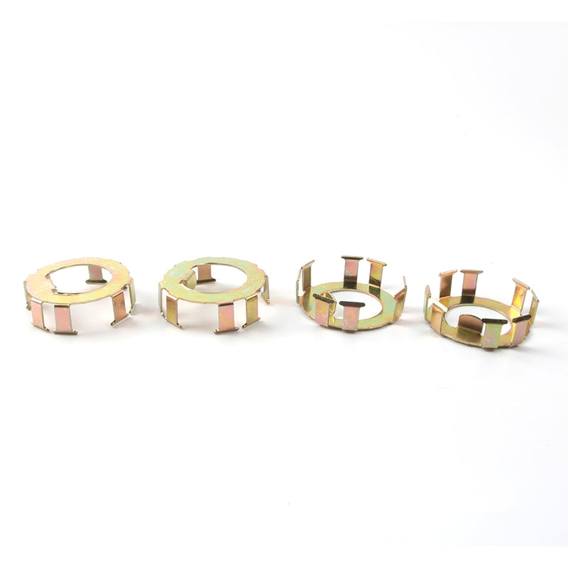 New Trailer Wheel Spindle Nut Retainer For 2 to 8K Dexter 6-190 6-191, 4 nuts & 4 retainers