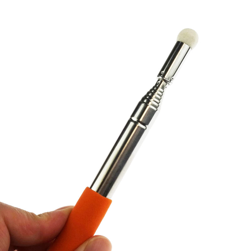 8 Pieces Telescopic Teacher Pointer Presenter Whiteboard Pointer for Teachers Coach Presenter, Extends to 39 Inches