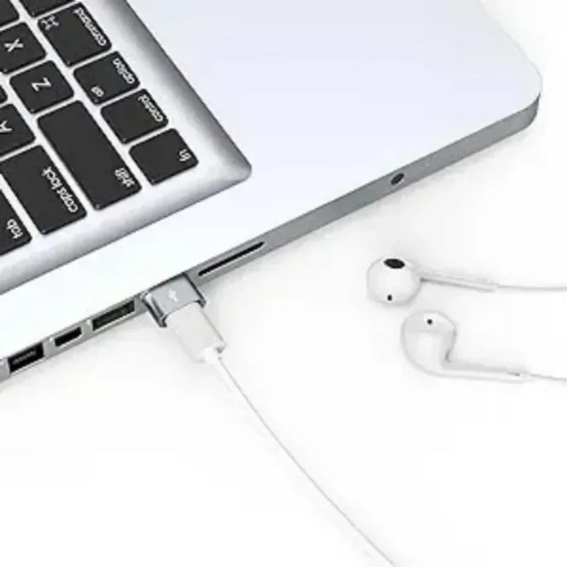 USB C Female to USB Male Adapter Type C to USB A Charger Cable Converter,Compatible with iPhone Samsung Galaxy Pixel (Silver) Silver