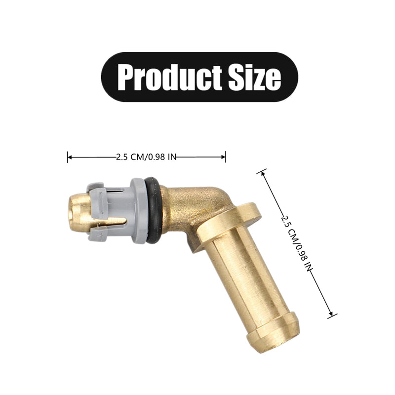 Thermostat Water Outlet Hose Connector Kit Professional Metal Water Pump to Thermostat Water Outlet Tube Connector Compatible with Jaguar Land Rover Range Rover 3.0L V6 5.0L V8 LR048474 LR049990