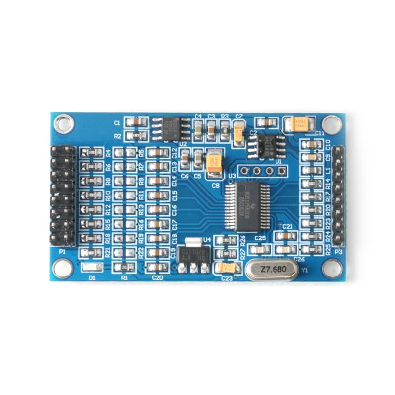 ADS1256 24bit 8 Channel Analog Digital Converter Module ADC Analog to Digital Signal Converters high Precision Acquisition Data Module Board AD Digital Analog Module