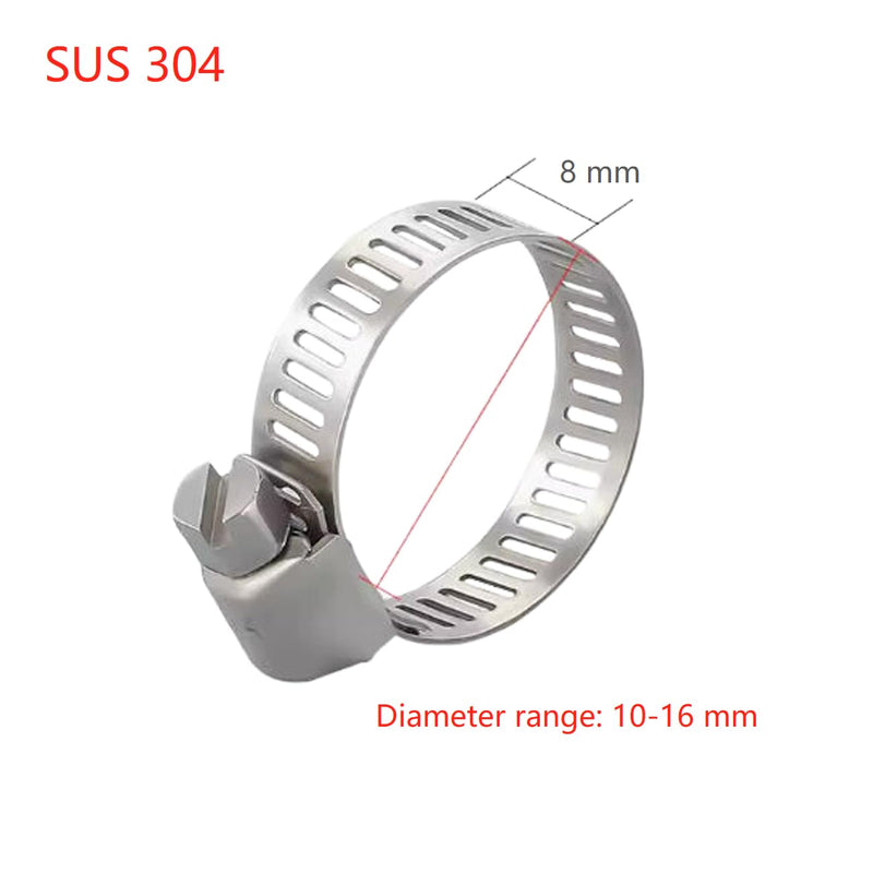 6.5MM (1/4") X 3.28FT Black High Temp Reinforced Silicone Heater Hose Radiator Coolant Straight Line(Work Pressure 145PSI/4-ply Reinforced/5MM Thick)+2 Clamp 6.5MM (1/4") X 3.28FT