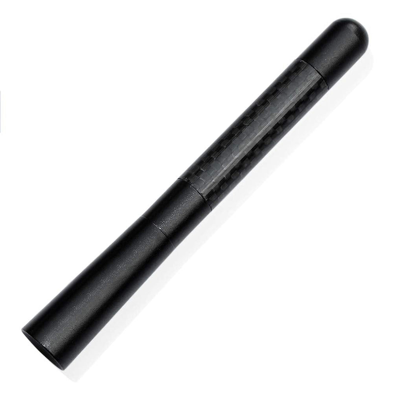 Bingfu Motorcycle Carbon Fiber Antenna Mast Replacement Compatible with 1989-2023 Road King Softail Touring Street Glide Road Glide Fat Boy Electra Glide Tour Ultra Classic 1-Pack