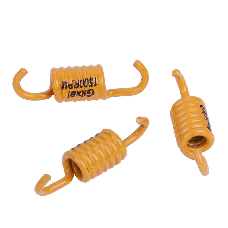 Glixal ATKS-03905 High Performance Racing Moped ATV Scooter Torque Spring with Clutch Springs for GY6 125cc 150cc 157QMJ 152QMI Engine (1500RPM,Yellow) 1500RPM