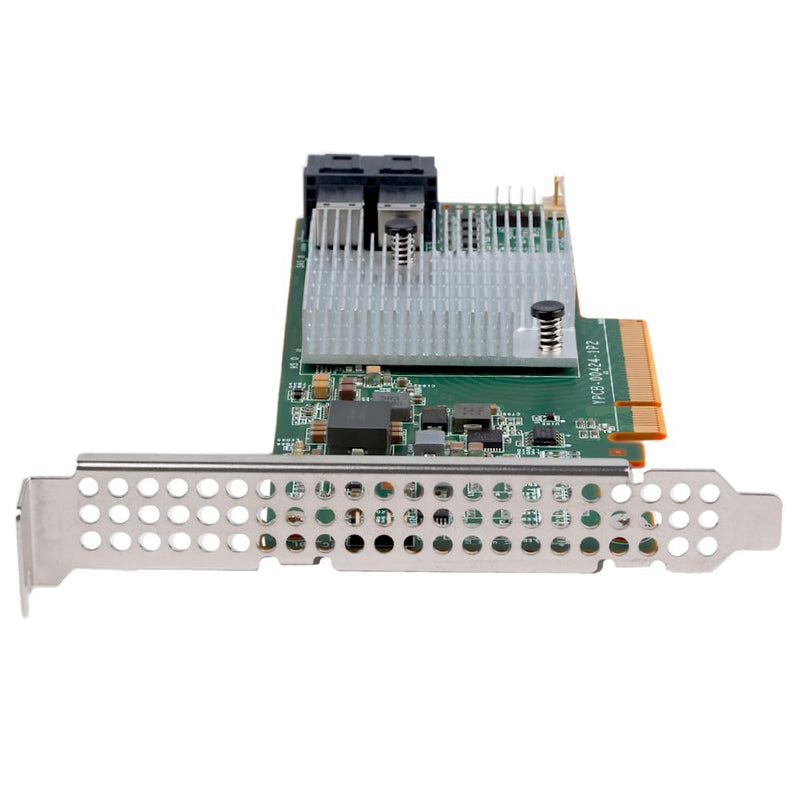SAS HBA Card Compatible with LSI 9300-8i IT Mode 9207-8i 9211-8i | PCIe 3.0 x8, 2x 8643 Internal, 12Gb/s SAS + SATA 6Gb/s, PCIe SATA Expansion Card, HBA Controller for ZFS TrueNAS unRAID NAS
