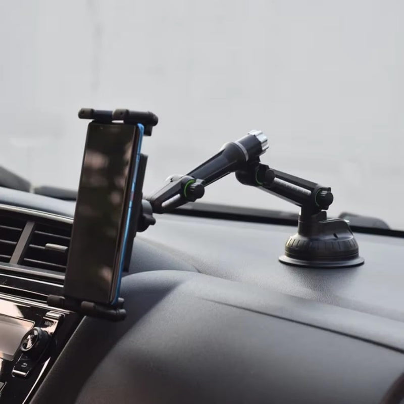 Car Universal Tablet Holder Suction Cup Mount for iPad pro Air4-13'' Xiaomi Tablet SUV Truck Vehicle Lift Windshield Window (Black) Black