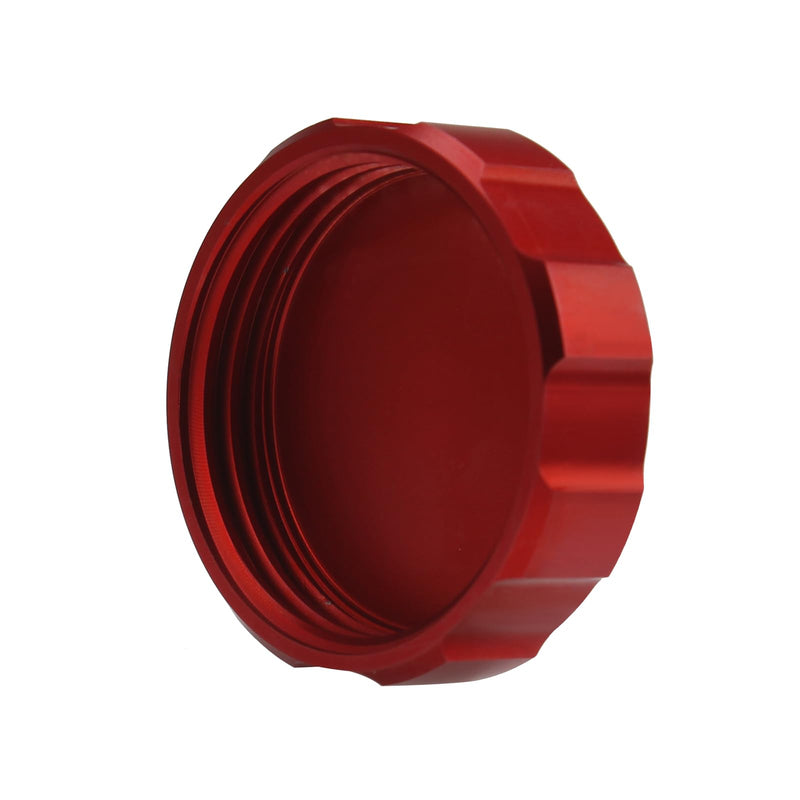 Front Brake Reservoir Cover Cap,Motorcycle Accessories Made of Aluminum Alloy Compatible with Suzuki GSX-R 600 1997-2020,GSX-R 750 1996-2020,GSX-R 1000 2001-2020 (Red) Red
