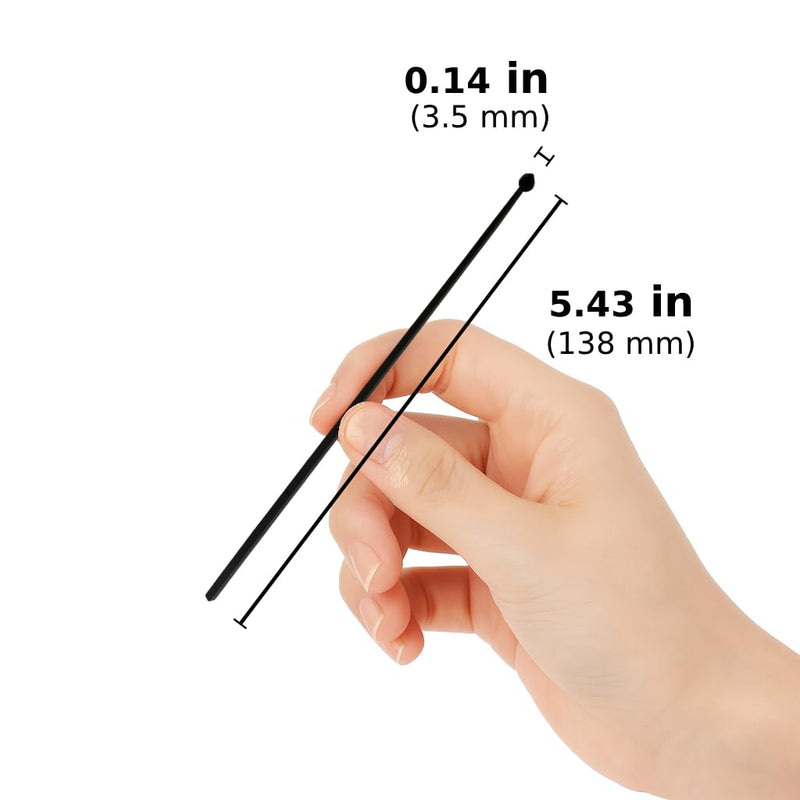 Micro Scoops 5mg to 10mg scoop Plastic Milligram Measuring Spoons, 0.006 mL Capacity Micro Scoop, BPA-Free, Static-Free, Long Handled Milligram mg Measuring Spoons for Powder (500 Scoops) 500 Scoops