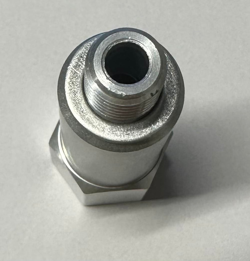 Coolant Temperature Sensor Water LS Engine Swap Adaptert Extended Length M12-1.5 Male to 3/8 NPT Female Fitting LSX LS1 LS3 LS2 LM4 LM7 L76 LQ4 LQ9 LR4 LS6 L92 L99 L33 LR4 LH6 M12x1.5-3/8 NPT Extended Length temp sensor AL