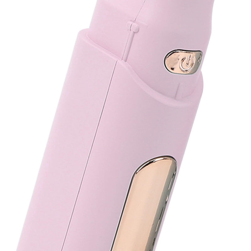  [AUSTRALIA] - Cordless Hair Straightener Brush, Portable Straightening Brush with 3 Adjustable Temperature, Mini Straightening Brush for Travel, Hot Comb Hair Straightener for Women (Violet) Violet