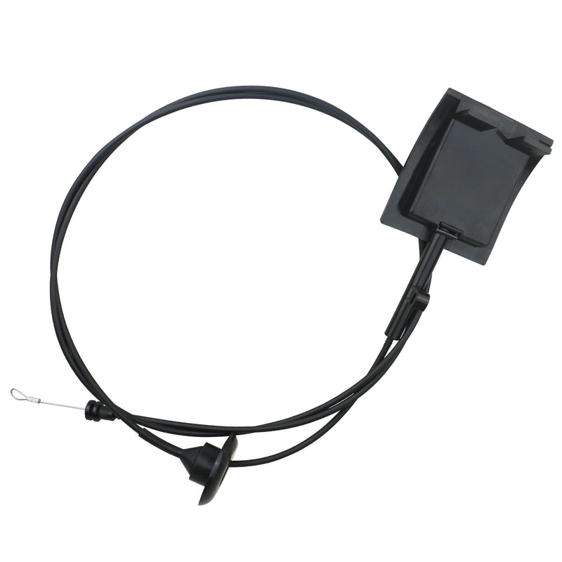 TQPONLY 912-042 Hood Release Cable & Pull Handle Compatible with Ford Bronco F150 F250 F350 Pickup Super Duty Replaces F2TZ16916A