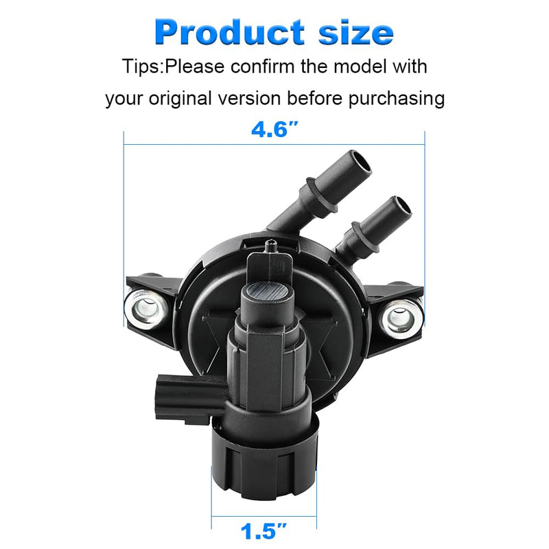 Vapor Canister Purge Valve Compatible with Ford F150 1997-2003 F250 1997-1999 Expedition 1997-2004 Lincoln Navigator 1998-2004 Blackwood 2002 Replacement for 911-231 CP516 F75Z9C915AA