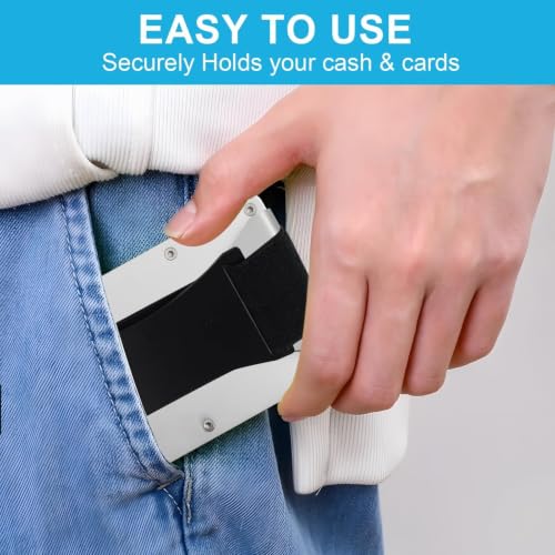Wallet Replacement Screws Elastic Band Kit, Compatible with Ridge Wallets