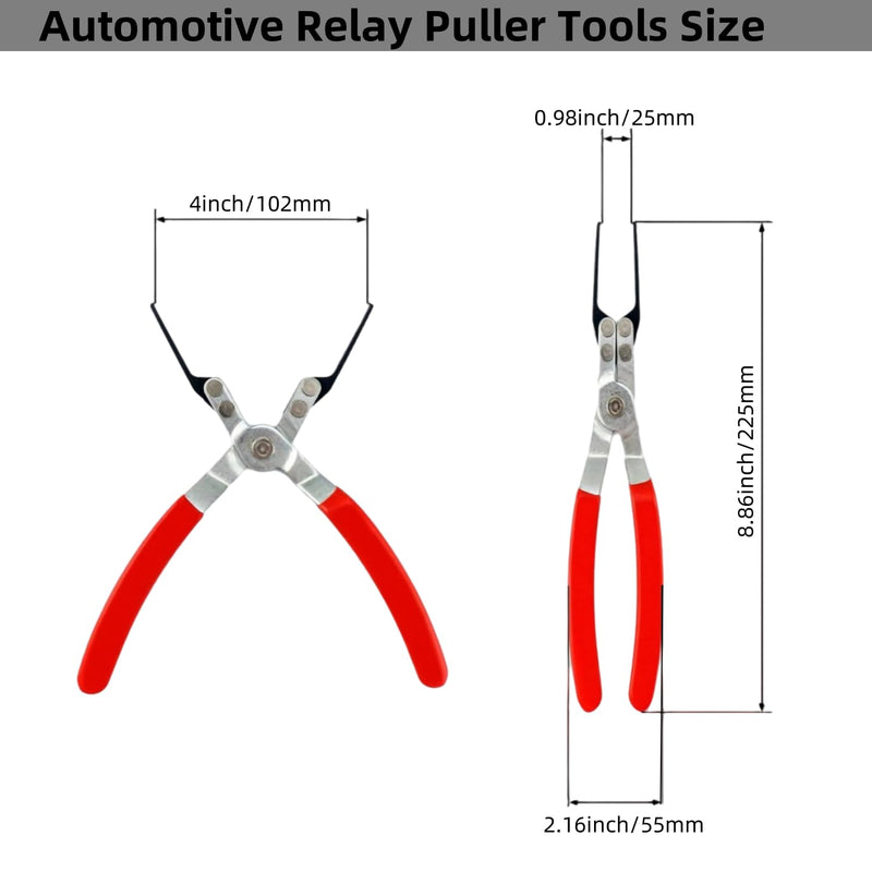 Fuse Puller Tool Relay Puller Pliers Fuse Puller Pliers Automotive Tools (6-Pack)