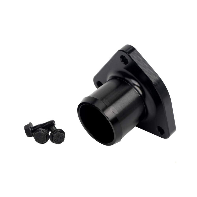Billet Aluminum Thermostat Housing for 1999.5-2003 Ford Powerstroke 7.3L Thermostat Housing with Leak Proof Seal Black