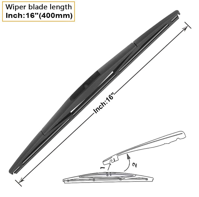 3 Wipers Replacement for Subaru Outback Windshield Wiper Blades with Rear 2024 2023 2022 2021 2020 26"+18"+16inch 26"+18"+16