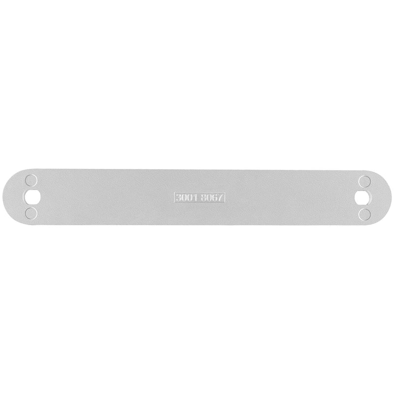 Camoo TSP-1 & TSP-2DP Transom Support Plate Kit for Top Bolt Holes Standard and Lower Bolt Holes Standard (12" x 2" & 15" X 2"), 3/8" Thickness Cast Aluminum, 2 Pack