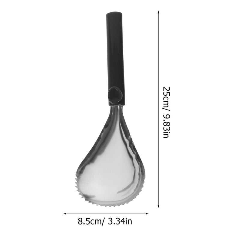 Hand Tools 3Pcs Pumpkin Scooper Stainless Steel Fruit Carving Tool Manual Watermelon Cantaloupe Scooper Melon Baller Scoop Set Pumpkin Corer Pumpkin Pulp Separator for Kitchen