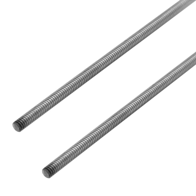Stainless Steel 1/2"-20 Thread Size Fully Threaded Rod 12" Length (300mm) 2PCS PackOf 2