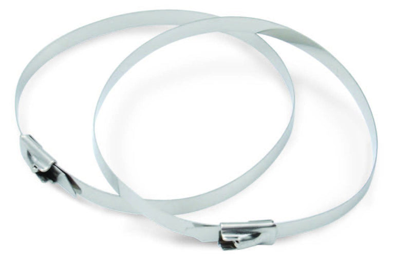 Design Engineering 010202 14" Stainless Steel Locking Ties (Pack of 5) 14" (Pack of 5)