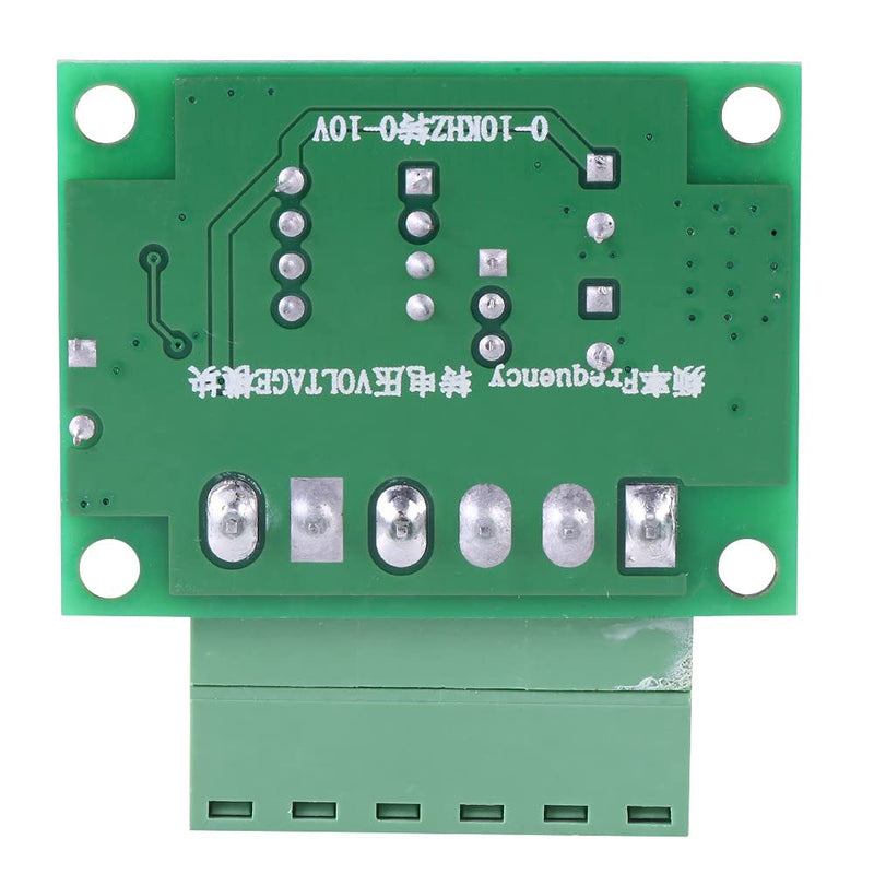0-10KHz to 0-10V Frequency to Voltage Converter Module F/V Digital to Analog Board for Switching PLC and VFD Inverter PWM to Voltage Digital Analog Board