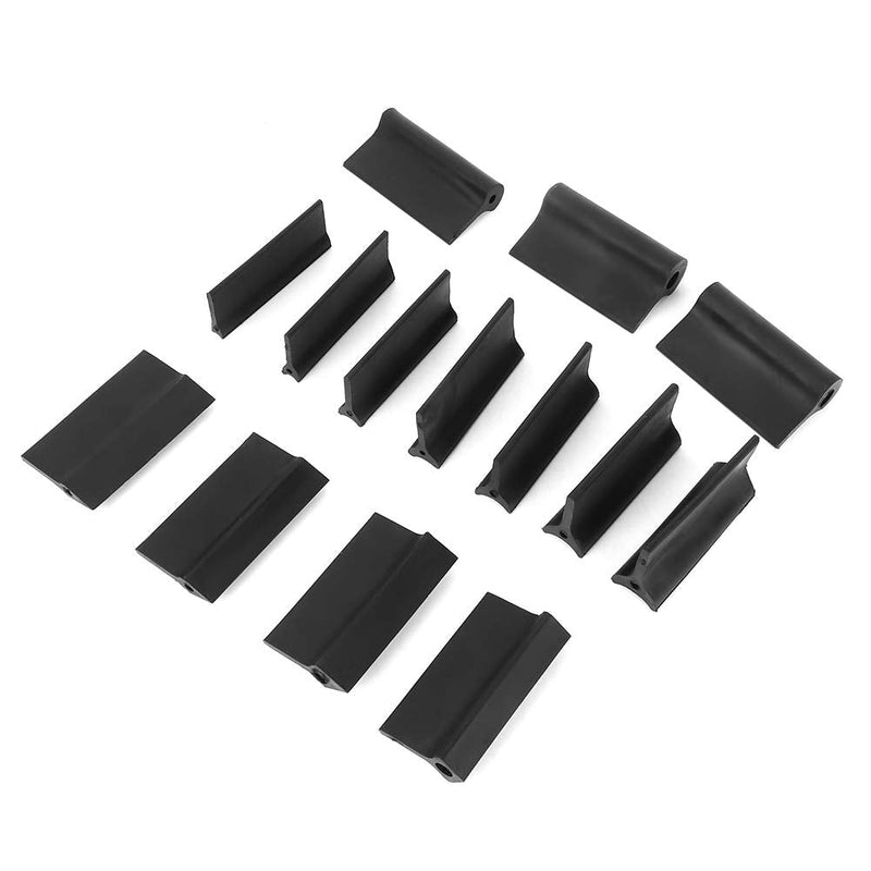 143 14PCS Contour Sanding Pads Dura Block Sanding Blocks Sanding Blocks, Sanding Block Rubber Sandpaper Mat Flexible Contour Polishing Pad Woodworking Tools