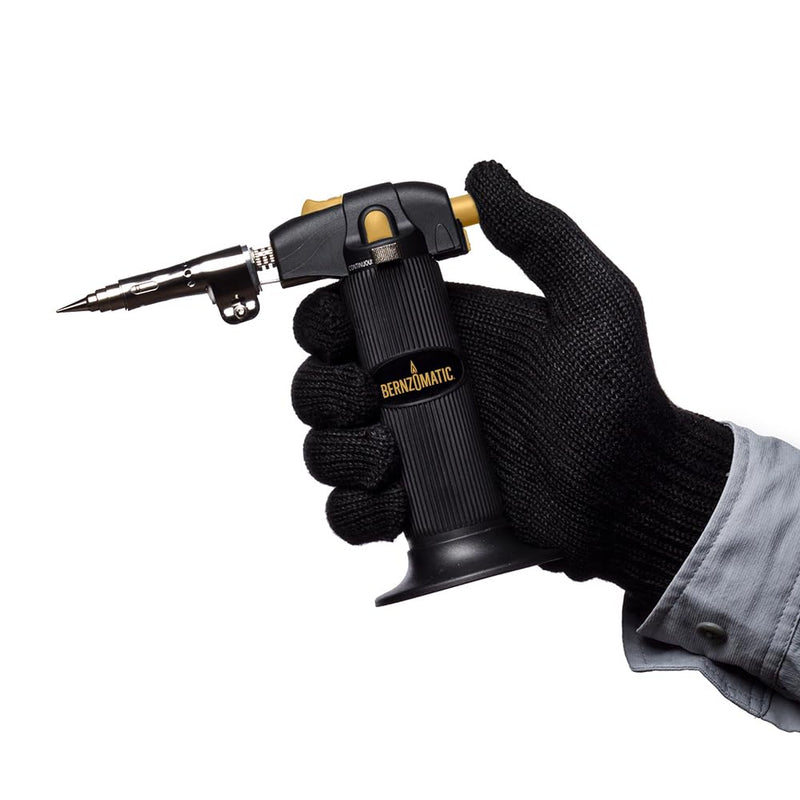 Bernz-O-Matic ST2200T Micro Flame Butane Torch Kit, Small, Black ST2200T Torch