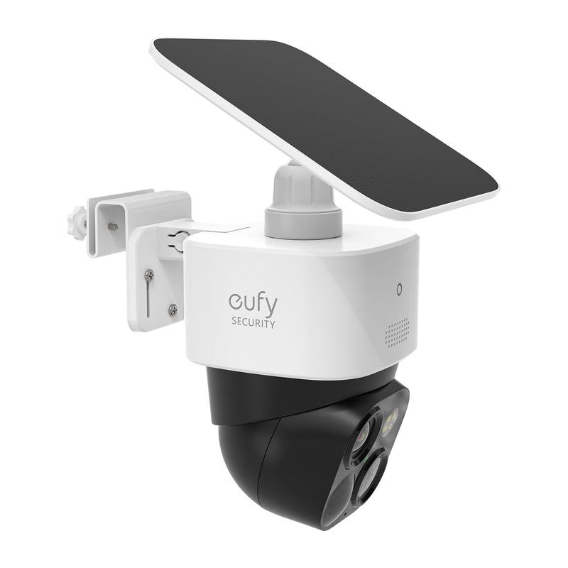 Gutter Mount Bracket Compatible with Eufy Security SoloCam S340, Solar Security Camera(1pack-White)