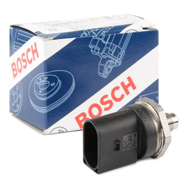 BOSCH 0261545071 OE Fuel Pressure Sensor - Compatible with Select BMW 135, 228, 320, 328, 335, 428, 435, 528, 535, 550, 640, 650, 740, 740, 750, i8, M2, M235, M3, M5, M6, X1, X3, X4, X5, X6, Z4 + More 261545071