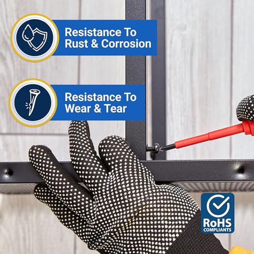 10-32 Rack Screws 100 Pack-USA Made Pack of 100
