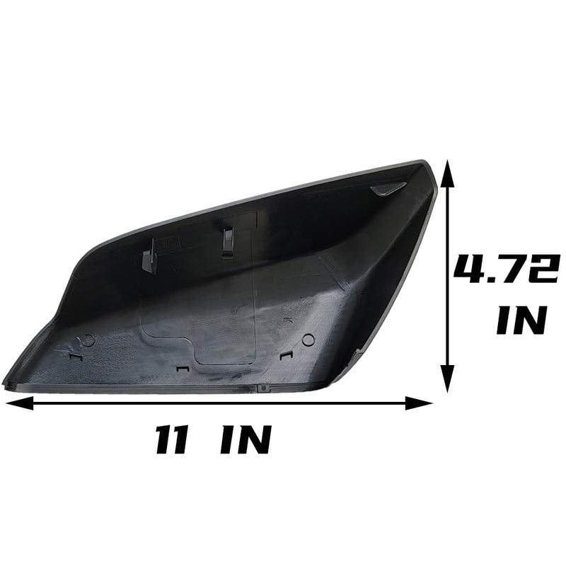 fit for Chevrolet Malibu Side Mirror Cover, fit for 2016 2017 2018 2019 2020 2021 2022 2023 2024 2025 Chevy Malibu Passenger Driver Side Glossy Black 84026842 84026841