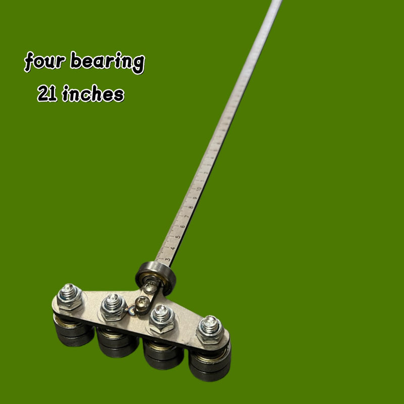 Positioning Calipers for Precise Measurements & Easy Wood Cutting Adjustable Stainless Steel Precision Cutting Guide,Positioning Calipers for Circular Saw & Hand Saw (Upgraded four-axis straight line) Upgraded four-axis straight line