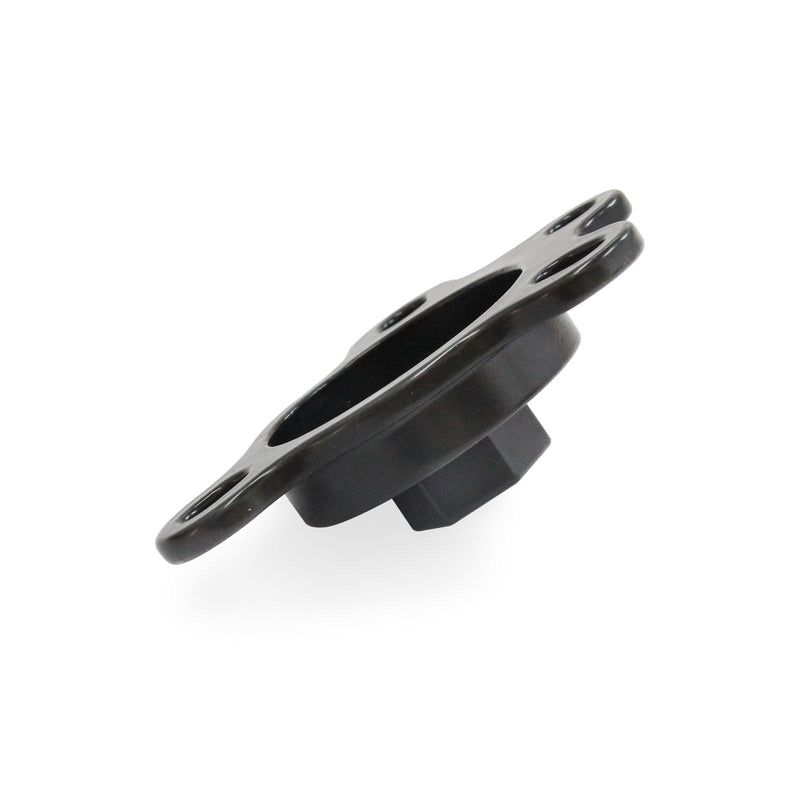 Crankshaft Turning Tool Engine Rotation Adapter Tool Compatible for Chevy or Ford V8 Engines Black