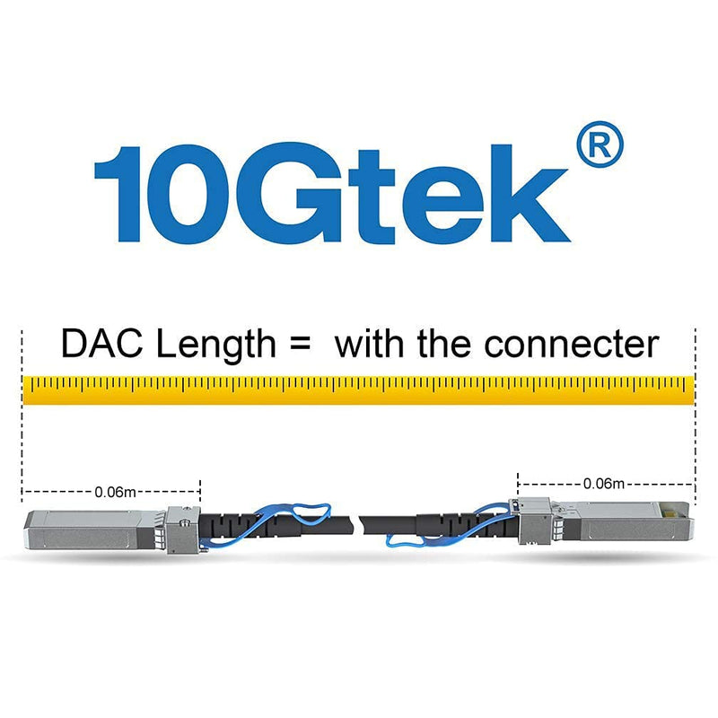 1 Pack of 2-Meter SFP+ DAC Twinax Cable and 1 Pack of 10Gb PCI-E NIC Network Card