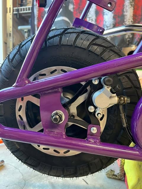 JMCHstore Mini Bike Hydraulic Brake Caliper Bracket kit for Monster Mega Moto MMB80 80cc FRP GMB100 98cc, For Coleman RB100 RT100 Mini Bike