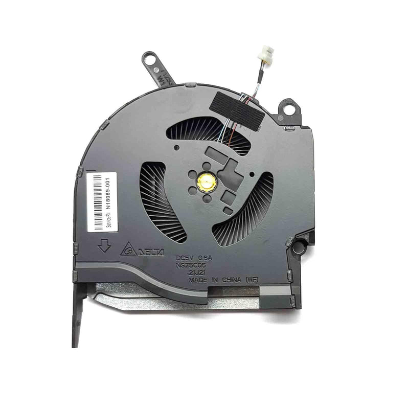 BestParts CPU+GPU Cooling Fan Replacement for HP Omen 16-K, 16-k0000 16-k0xxx 16.1 inch Gaming Laptop, P/N: N18088-001 N18089-001 (Note: only for RTX 3050/3050 Ti Graphics Series), 5V Fan for RTX 3050/ 3050 Ti Graphics