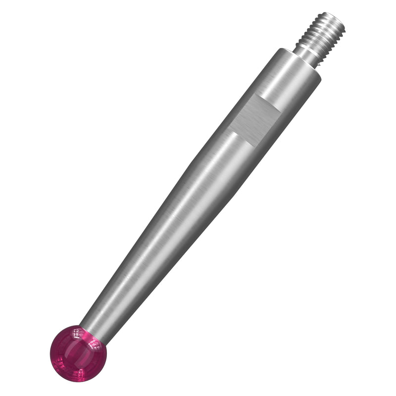 TESA Brown & Sharpe 599-7030-80R Ruby Tip Contact Point for Bestest Dial Test Indicator, 0.080" Tip Diameter x 1/2" Length, M1.4 x 0.03 Thread