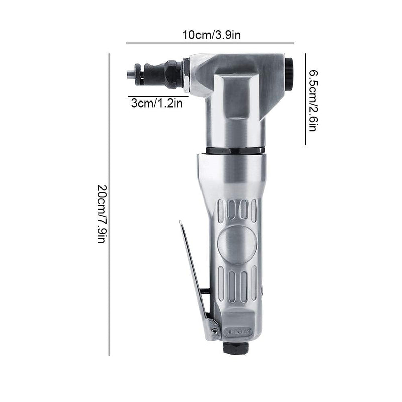Air Nibbler Metal Cutter, 2800rpm Electric Drill Shears Attachment Cutter Nibbler, Metal Cutting Tool for Automotive Sheet Operations